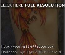 phoenix bird tattoos for men