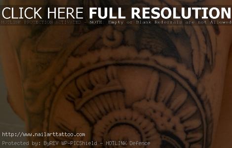 pictures of aztec warrior tattoos