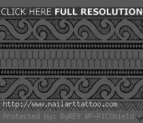 polynesian armband tattoo designs