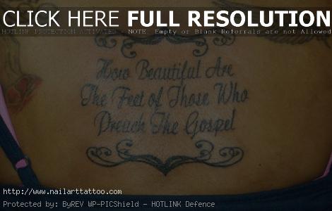 short bible verse tattoos for women