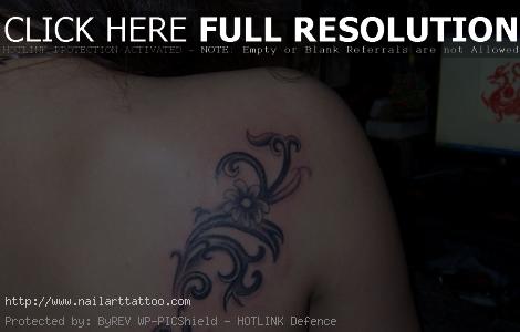 simple back tattoo designs for men