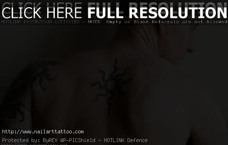 small back tattoo designs for men