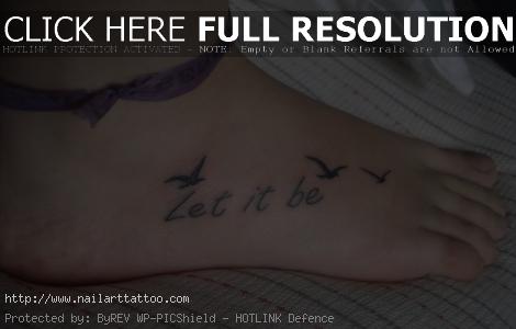 small bird foot tattoos