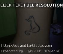 small black cat tattoos