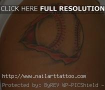 tribal baseball tattoo designs