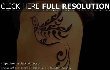 tribal bird tattoos for women