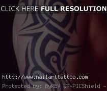 upper arm tribal tattoos