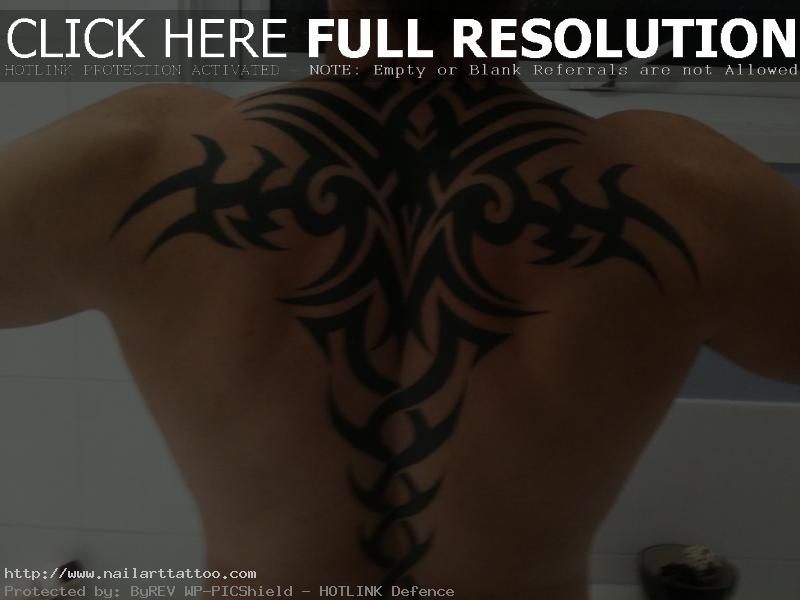 Back tattoos for guys