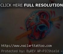 3d bullet hole tattoo