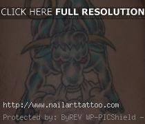 angry bull tattoo designs