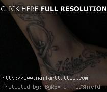 ankle and calf tattoos for women