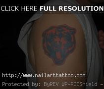 best chicago bears tattoos