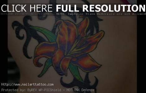 black and white calla lily tattoos