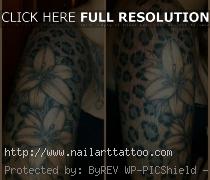 black and white cheetah print tattoo designs