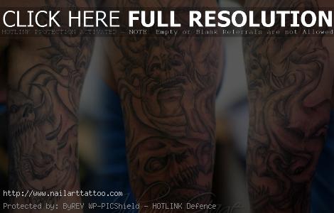 black people tattoos sleeves