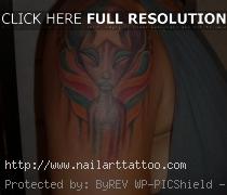 black people tattoos with color