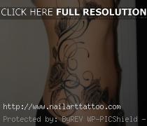 black rose tattoos for girls