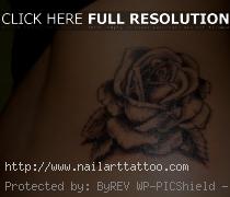 black rose tattoos for women