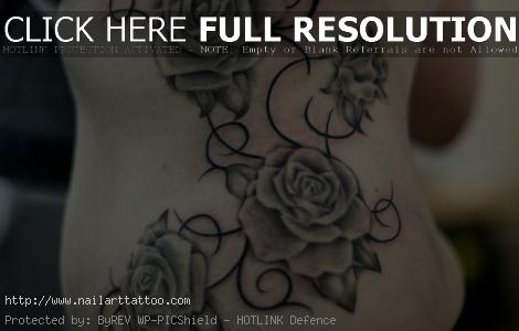 black rose tattoos meaning