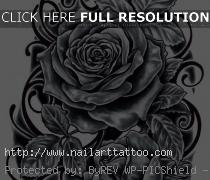 black roses tattoo designs