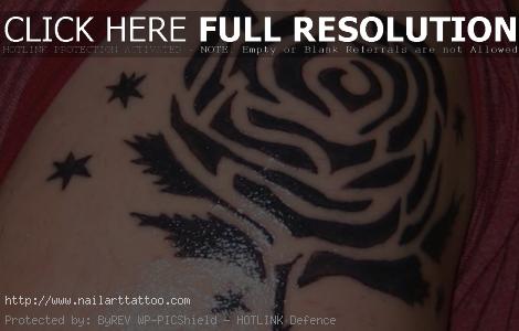 black roses tattoo for men
