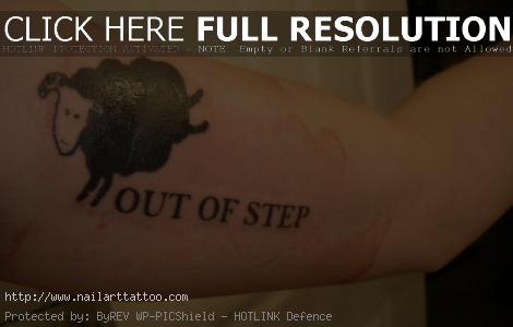 black sheep tattoo minor threat