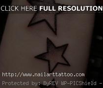 black star tattoo