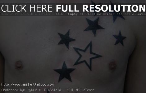 black star tattoo designs