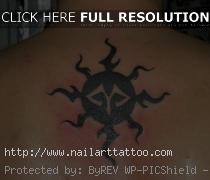 black sun tattoo designs