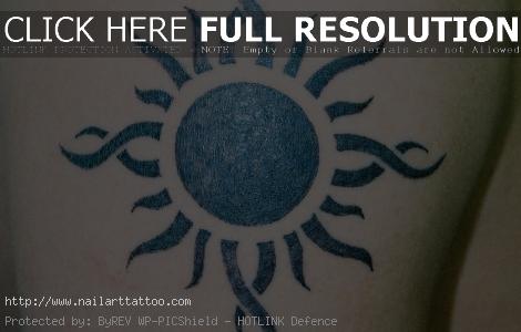 black sun tattoo meaning