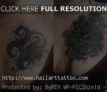 black tattoo cover up ideas