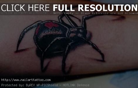 black widow tattoos meaning