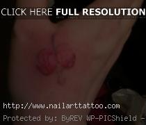 bleeding heart flower tattoo