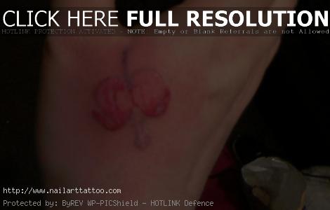bleeding heart flower tattoo