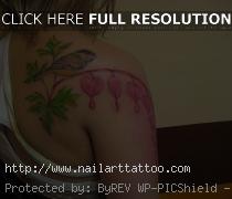 bleeding heart flower tattoo pictures