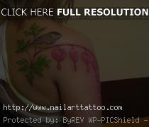 bleeding heart flower tattoo pictures