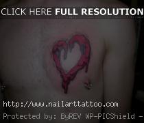 bleeding heart tattoo