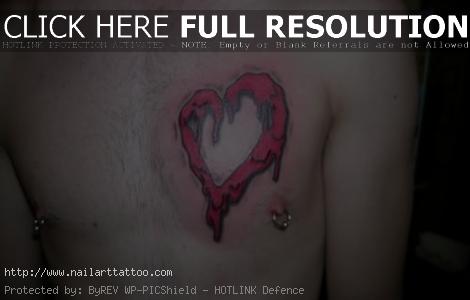 bleeding heart tattoo