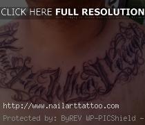 blessed tattoo designs on chest