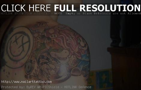 blink 182 tattoo sleeve