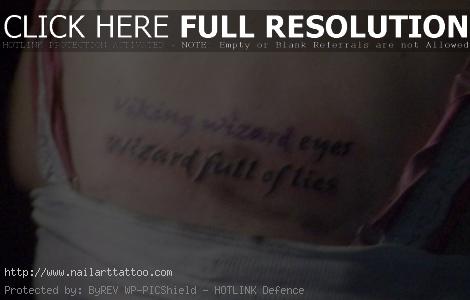 blink 182 tattoos lyrics