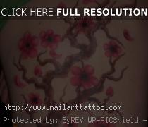 blossom tree tattoo