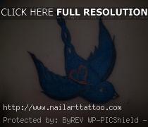 blue bird tattoo designs