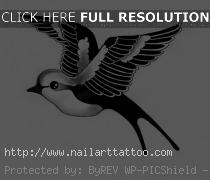 blue bird tattoo drawing