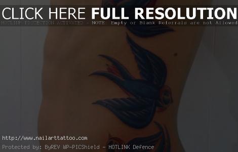 blue bird tattoo images