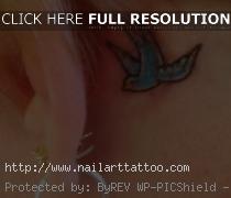 blue bird tattoo