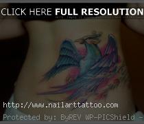 blue bird tattoos for men