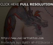 blue dragon tattoo meaning