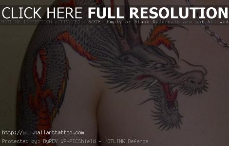 blue dragon tattoo meaning