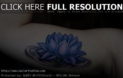 blue lotus tattoo meaning